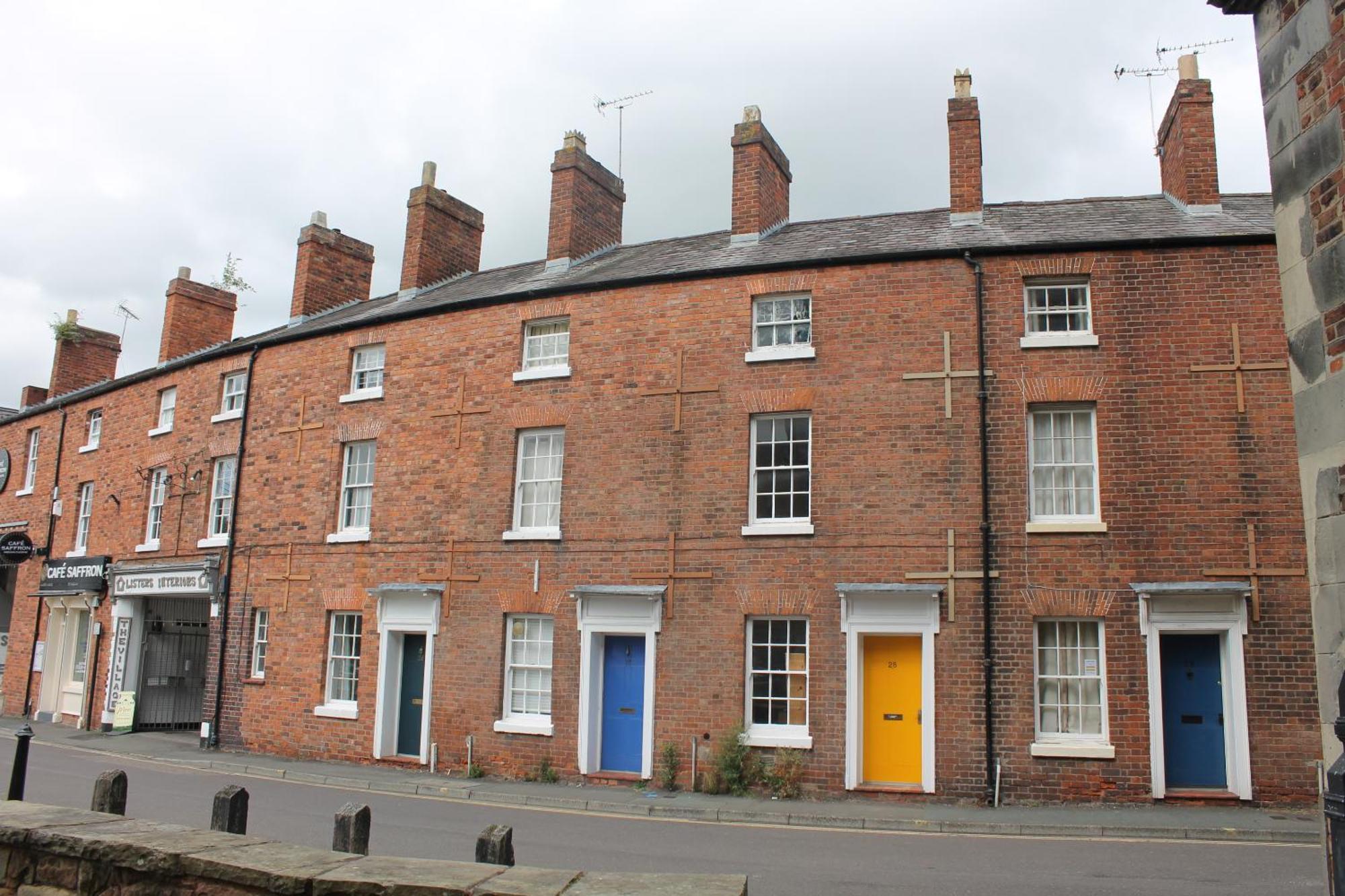 Vila Shrewsbury Georgian Town House - Hills Lane Exteriér fotografie