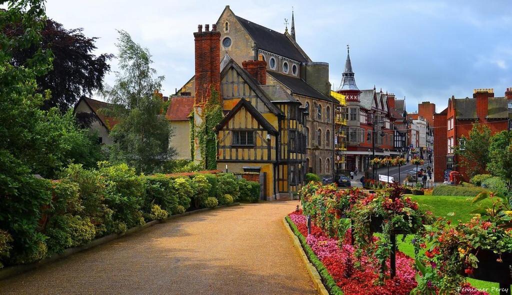 Vila Shrewsbury Georgian Town House - Hills Lane Exteriér fotografie